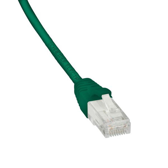 Schneider Electric ACTPC6UULS05GR Patch-kaapeli U/UTP, 2 x RJ45, vihreä