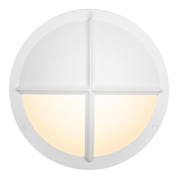 Hide-a-Lite Moon Public Cross II Seinävalaisin 3000/4000K, 16W, IP65, IK10 valkoinen, 730 lm