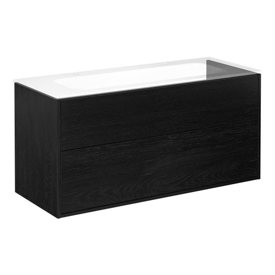Gustavsberg Artic Alalaatikosto musta, 120 cm, ilman pesuallasta