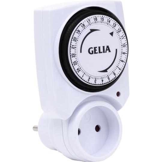 Gelia 60034020 Ajastinkytkin maadoittamaton, vuorokausi