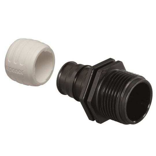 Uponor 1880240 Liitin suora, ulkokierre 25 x 25 mm
