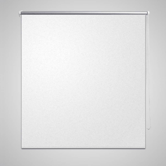 vidaXL Pimentävä rullaverho 140 x 175 cm Valkoinen