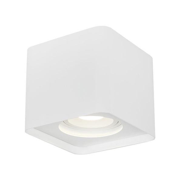 Hide-a-Lite Level Multi Box I Downlight-valaisin 8W, valkoinen, pinta-asennettava 3000K