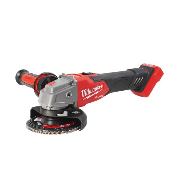 Milwaukee M18FSAGV125XB0X Kulmahiomakone laukussa, ilman akkua ja laturia
