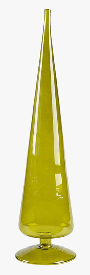 Glass tree koriste oliivinvihreä