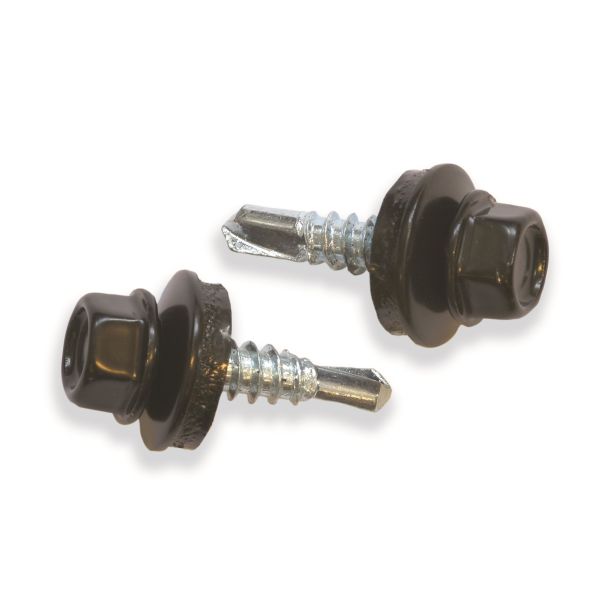 Ejot 860090 Rakennusruuvi 4,8 mm SAPHIR FZB 4,8 x 20 mm/L, VAALEANHARMAA 7035, 250 kpl/pakkaus