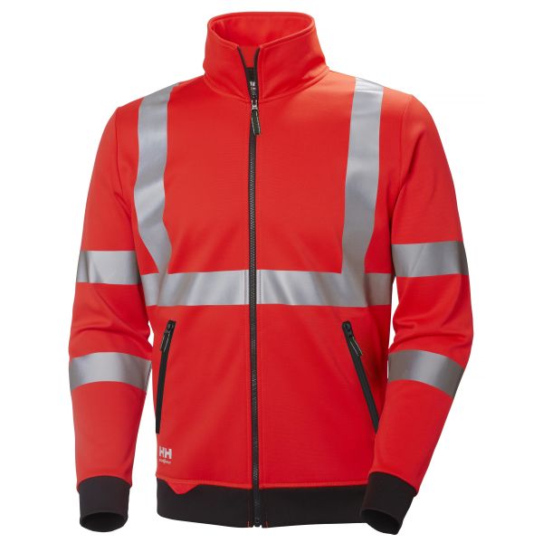 Helly Hansen Workwear Addvis Neulepaita huomioväri, punainen XS