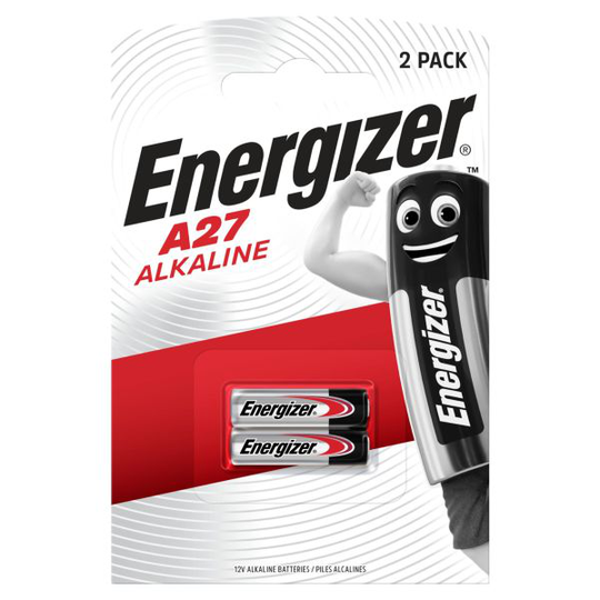 Energizer Alkaline Alkaliparisto A27, 12 V, 2 kpl A27