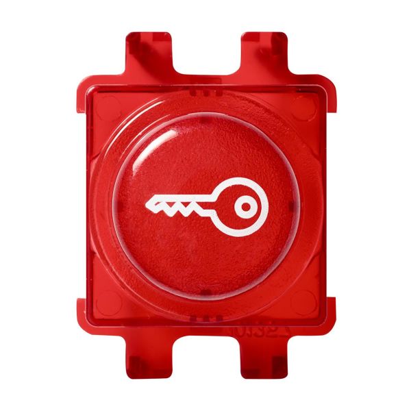 Schneider Electric WDE011523 Painonappi Punainen Avainsymbolilla