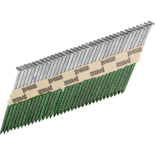 ESSVE 777904 Konenaula 34°, suoranauhoitettu, sileä, kuumasinkitty 2,8 x 75 mm, 1300 kpl