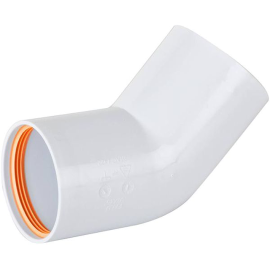 Faluplast 2316167 Taivutettu putki 50 mm, 45°