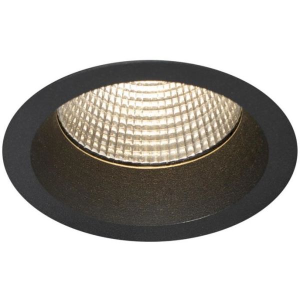 Hide-a-Lite Solo Mini G2 Downlight-valaisin antrasiitti, 3000K Vaihehimmennyslaite