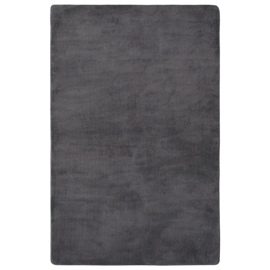 vidaXL Teddy-matto antrasiitti 230x160 cm