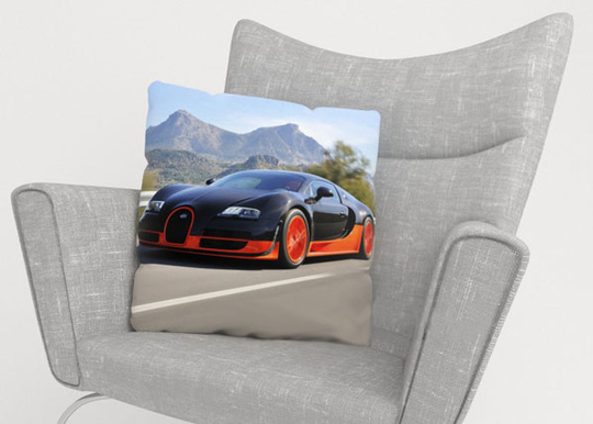 Koristetyynyliina BUGATTI VEYRON 45x45 cm