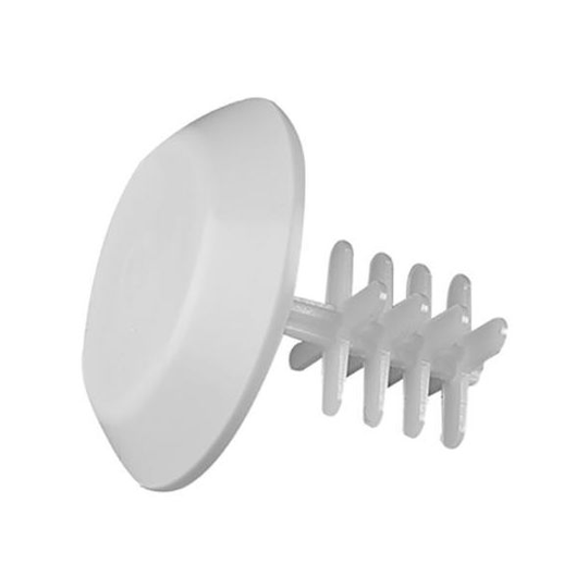 Faluplast 50410 Tulppauskorkki putken päähän, 53 mm Valkoinen