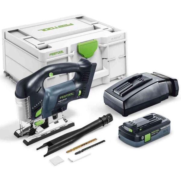 Festool PSBC 420 HPC 4,0 EBI-Plus CARVEX Pistosaha sis. akun ja laturin