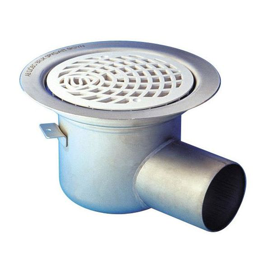 Purus Sigyn 7118071 Lattiakaivo 150 x 75 mm, sivu-ulostulo