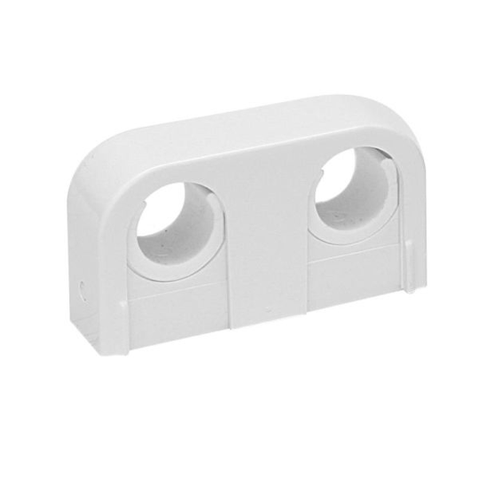 Faluplast Snap 14010 Putken kiristin kaksiosainen 18–22 mm Valkoinen