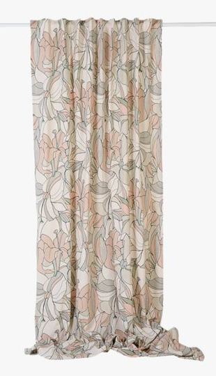 Yuri verho moniväri/beige
