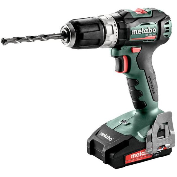 Metabo SB 18 L BL Iskuporakone 2,0 Ah akuilla ja laturilla