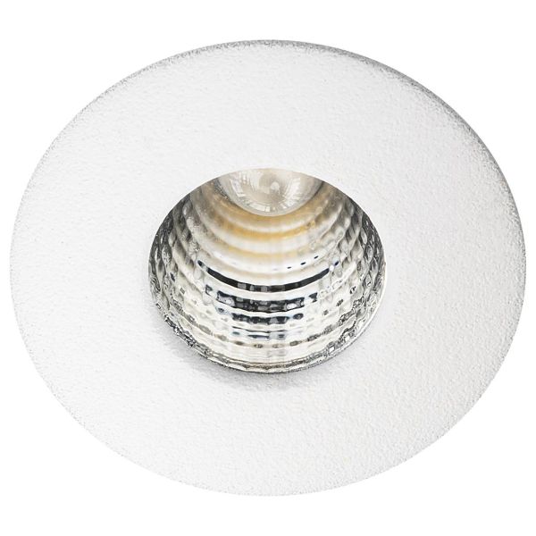 SG Armaturen Nano Downlight-valaisin 1 W, kapea valokeila, valkoinen 2700 K