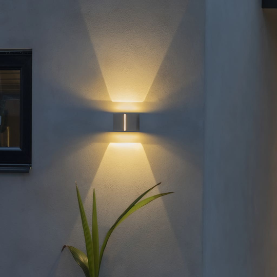 KONSTSMIDE LED-seinävalaisin Pavia 4x3 W tummanharmaa