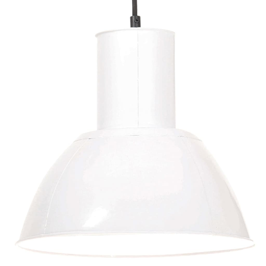 vidaXL Riippuvalaisin 25 W valkoinen pyöreä 28,5 cm E27