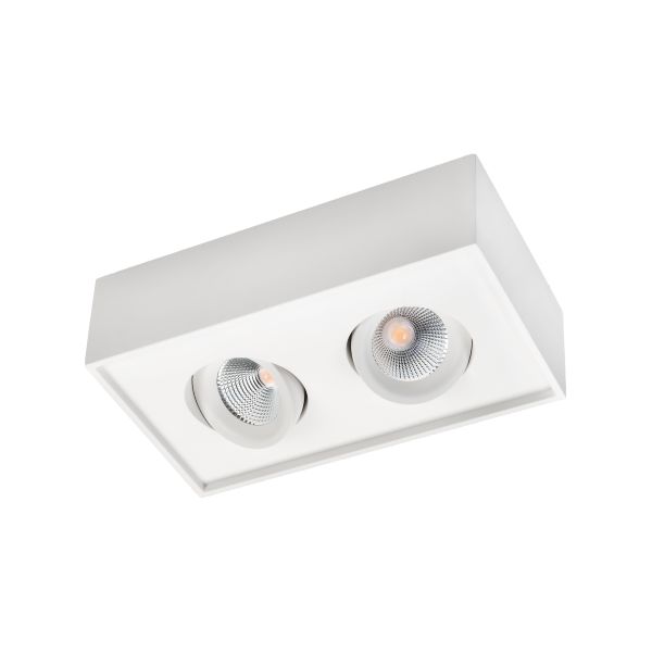 SG Armaturen Cube Lux Downlight-valaisin 2x7 W, 1080 lm
