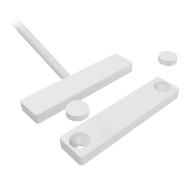 Alarmtech MC 740E Magneettikytkimet pinta-asennettava, valkoinen Kaapeli 2 m