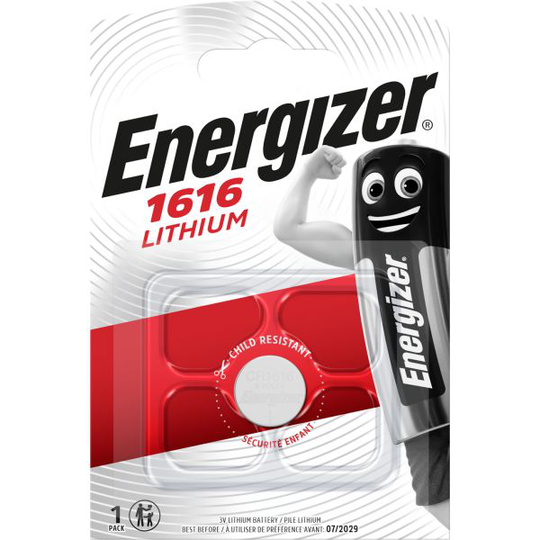 Energizer Lithium Nappiparisto CR1616, 3 V
