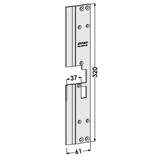 STEP ST198-B Tolppa Wicona Wicstyle 77: lle Oikea