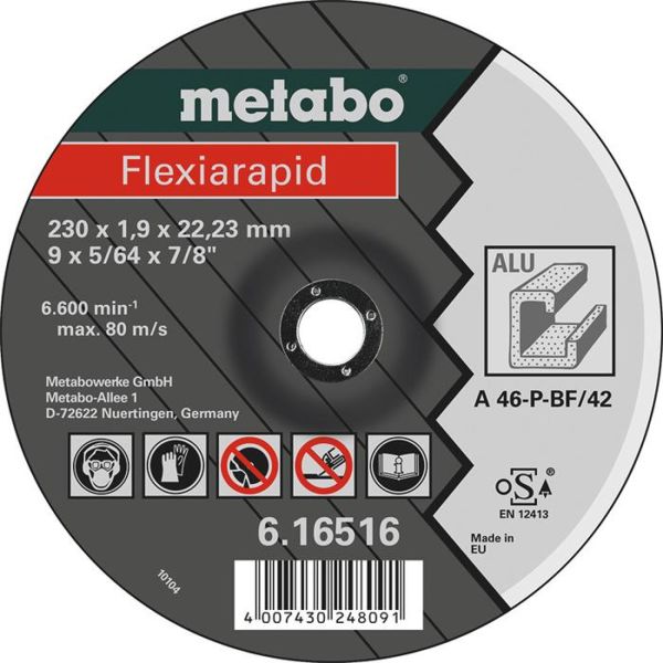 Metabo Flexiarapid Katkaisulaikka alumiinille