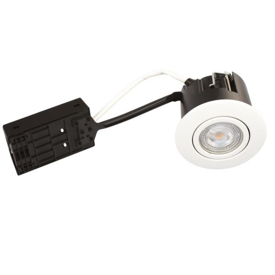 Scan Products Luna QI Downlight-valaisin 2 700 K, 5 W, ulkotilat Valkoinen