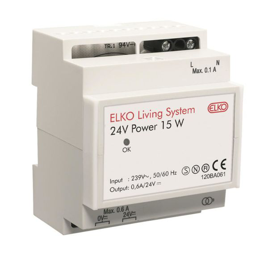 Elko Living System Suojamuuntaja 0,6A/15W