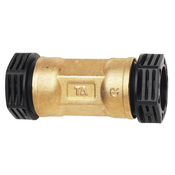 TA 3004006102 PEM-liitin metalli, suora, muovi-muovi 40 mm