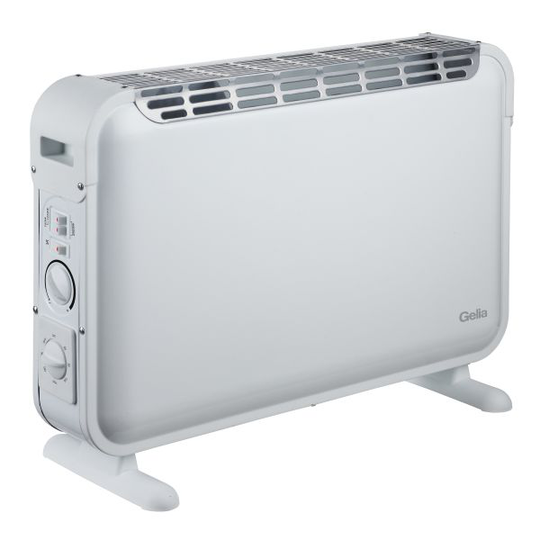 Gelia 4000207231 Konvektorielementti 750-1250-2000W