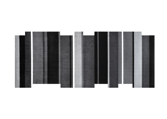 Matto DANCING STEPS BLACK 80x200 cm