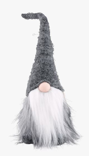 Grålue joulupukki harmaa