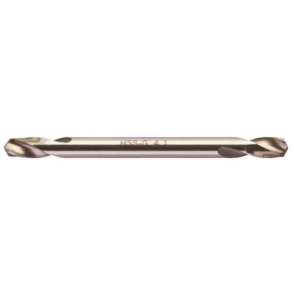 Milwaukee HSS G Metalliporanterä kaksipäinen, 10 kpl:n pakkaus 4,1 mm