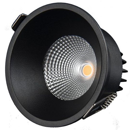 Designlight P-196B Downlight-valaisin 11 W, musta
