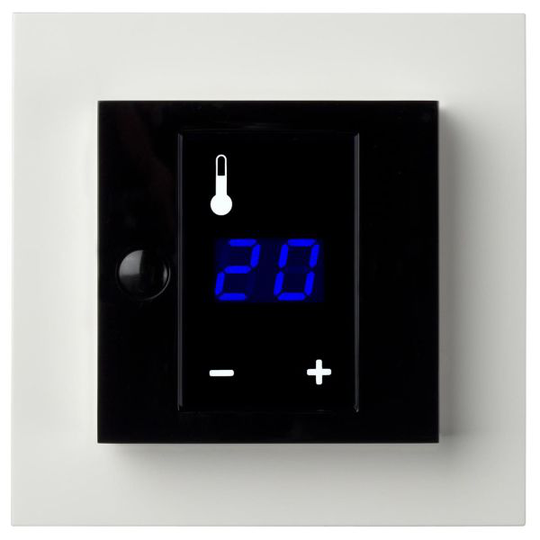 Elko Plus Termostaatti näytöllä, 3600W Valkoinen