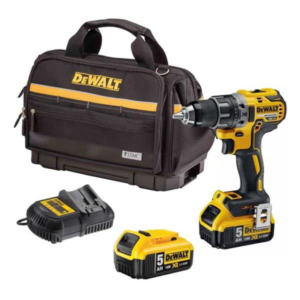 Dewalt DCD791P2KIT2 Akkuporakone laukulla, akuilla ja laturilla