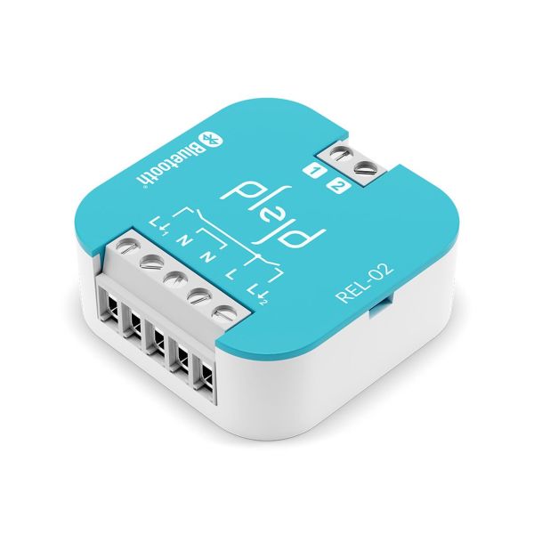 Plejd REL-02 Kaksoisrele 3500W, 16A, IP20
