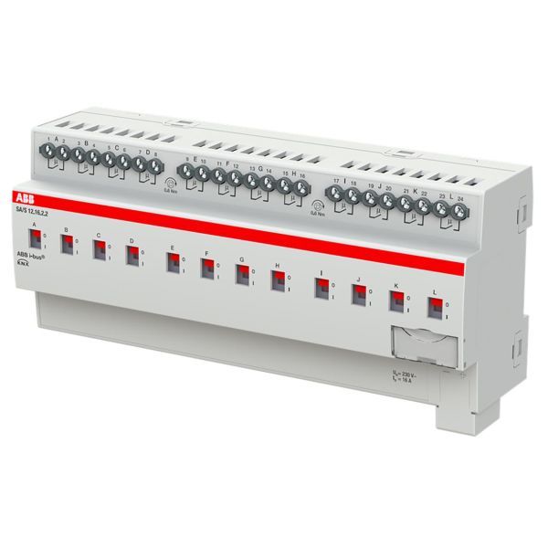 ABB 2CDG110264R0011 Tulo-/lähtöyksikkö KNX, 230 V, 16 A Kytkinliitäntöjen enimmäismäärä: 12