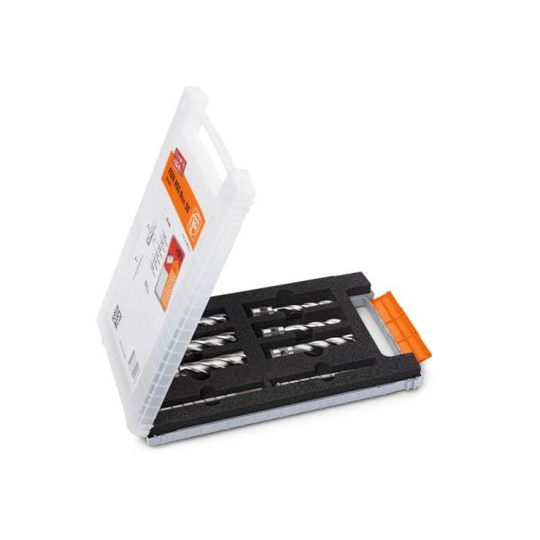 Fein 63134999063 Kruunuporasarja 3/4" Weldon, 8 osaa