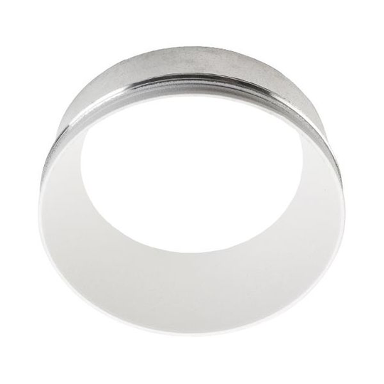 SG Armaturen Tube Mini Baffel Kehysrengas Ø 59 mm Valkoinen