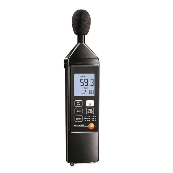 Testo 815 Äänitasomittari 31,5 Hz - 8 kHz