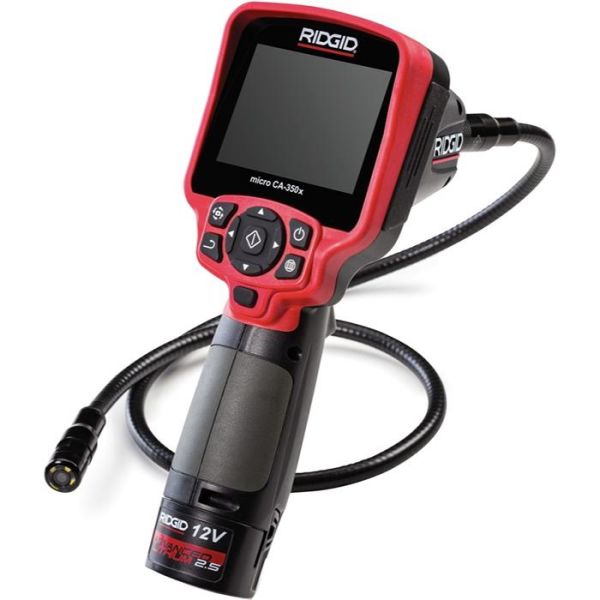 Ridgid Micro CA-350x Videoskooppi sis. akun ja laturin