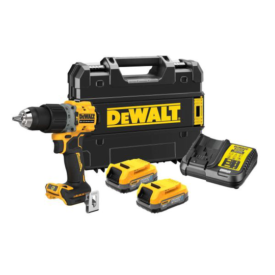 Dewalt DCD805E2T-QW Iskevä ruuvinväännin sis. akun ja laturin
