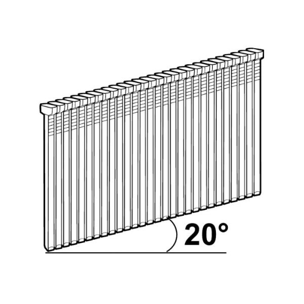 ESSVE D16 FZB Dyckert 20°, 7200 kpl:n pakkaus 1,6x19mm